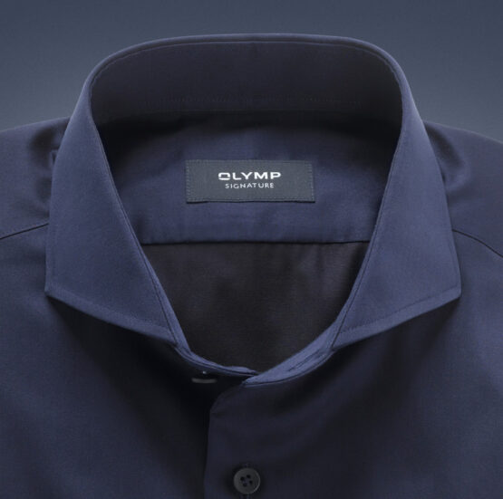 OLYMP SIGNATURE, tailored fit, SIGNATURE Cutaway, Nachtblauw - Afbeelding 2