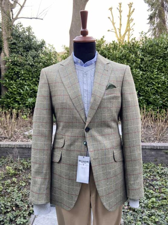 Zomer Jasje Wellington Green Check Silk