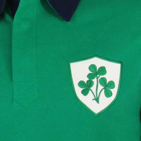 Retro Ireland Rugby Shirt Polo - Afbeelding 3