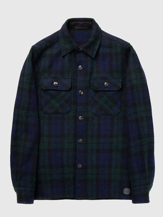 Harris Tweed  Jack Overshirt - Blackwatch