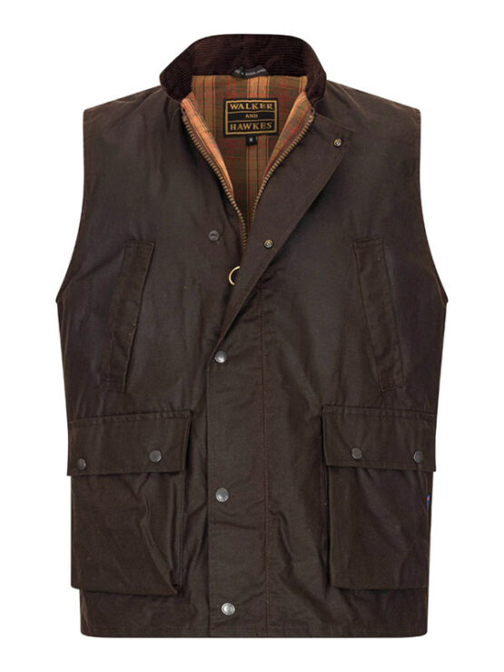 Wax Bodywarmer Brown