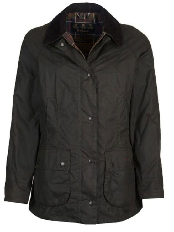 Barbour Classic Beadnell Wax Jacket Olive - Afbeelding 2