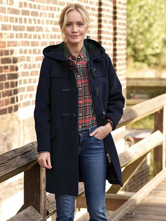 Dames Dufflecoat Navy