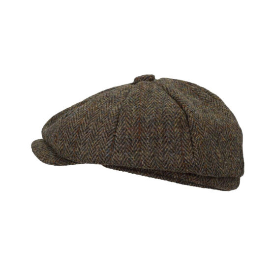 Bakerboy cap 670 Harris Tweed - Afbeelding 2