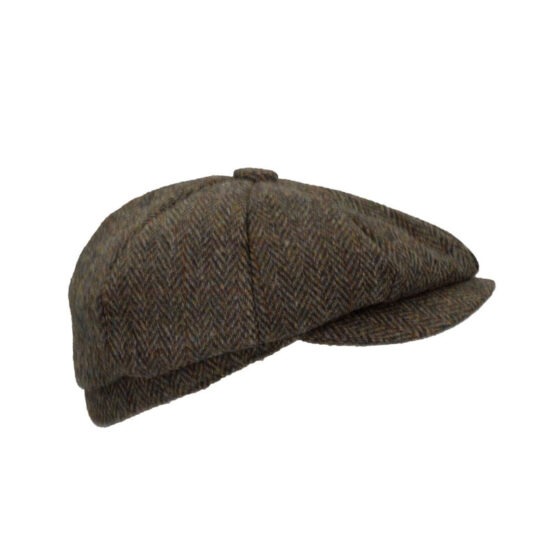 Bakerboy cap 670 Harris Tweed - Afbeelding 3