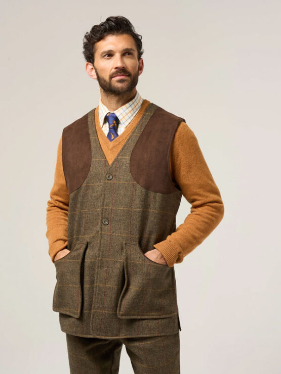 Shooting Waistcoat Teak - Afbeelding 2