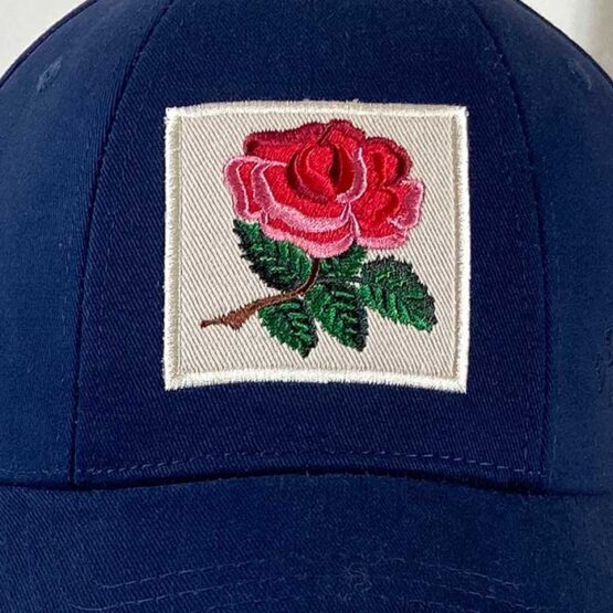 England Rugby Cap Navy Six Nations 1991 - Afbeelding 2