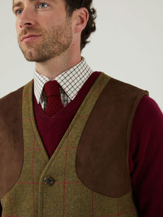 Shooting Waistcoat Teak - Afbeelding 3