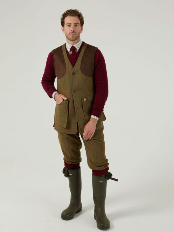 Shooting Waistcoat Sage - Afbeelding 5