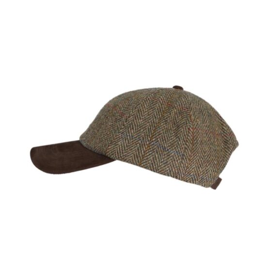 Harris Tweed Cap, Light Green 630 - Afbeelding 2