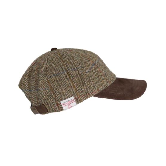 Harris Tweed Cap, Light Green 630 - Afbeelding 3