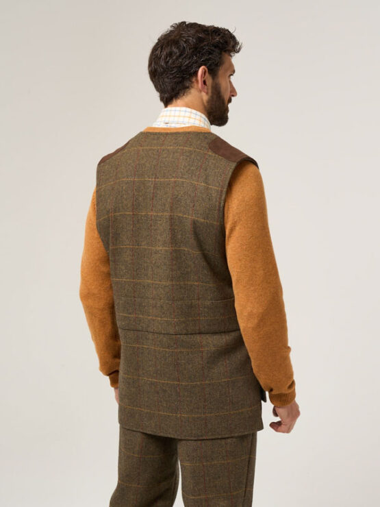 Shooting Waistcoat Teak - Afbeelding 4