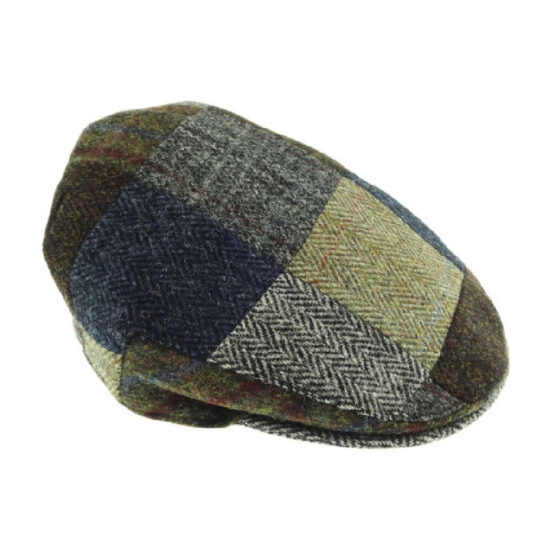 Patchwork Flat Cap