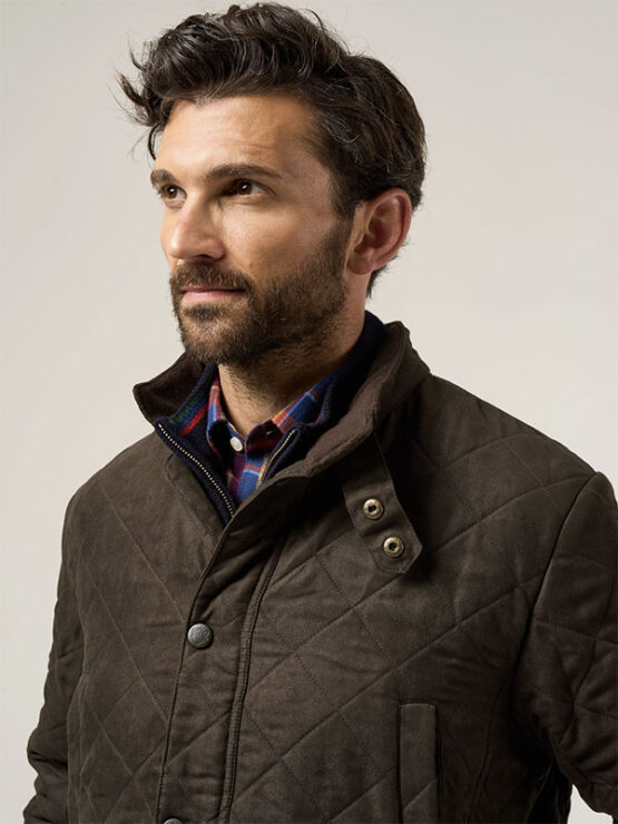 Alan Paine, Quilted Jacket Olive - Afbeelding 2