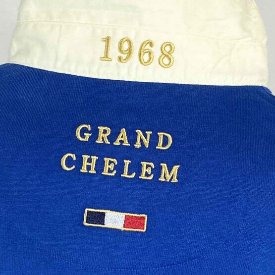 France 1968 Rugby Shirt Blue - Afbeelding 5