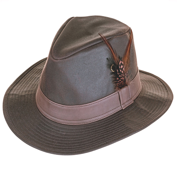 Wax_hoed__Wax_thrilby_hat_Bruin