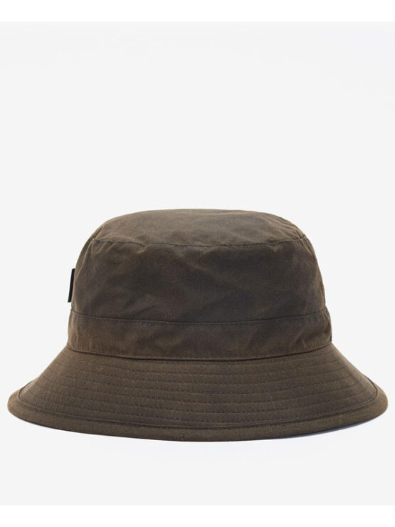 Barbour Wax Sports Hat Olive