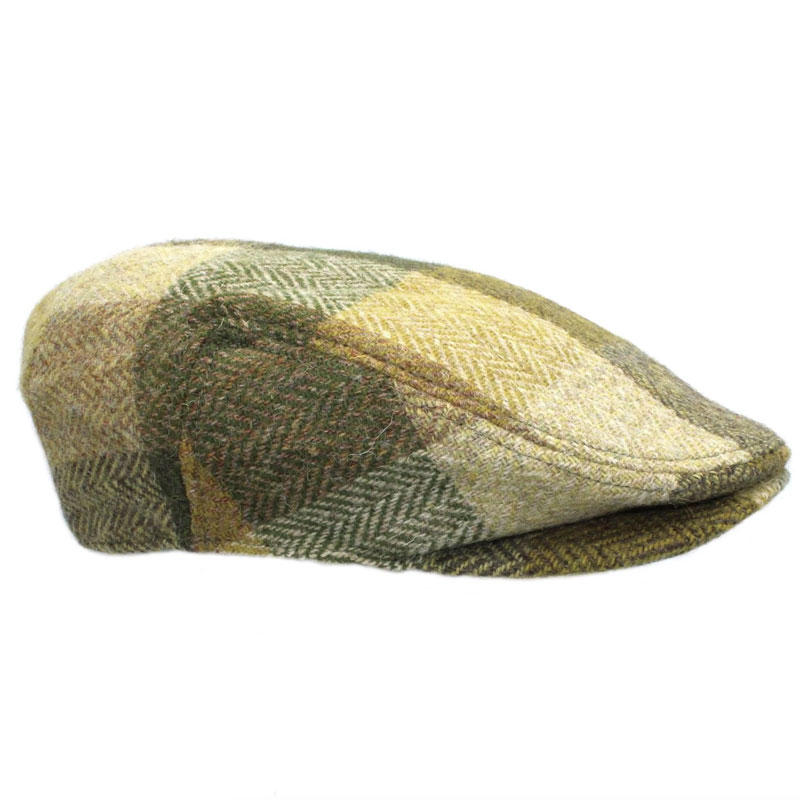 Harris_tweed_Ladies_cap_Spring_Patchwork Harris_tweed_Ladies_cap_Spring_Patchwork