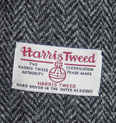 Harris Tweed Overjas, Murdo ¾ Coat - Charcoal - Afbeelding 4