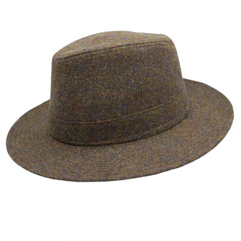 Denholm_Harris_Tweed_Fedora_Hat__1 Denholm_Harris_Tweed_Fedora_Hat__1