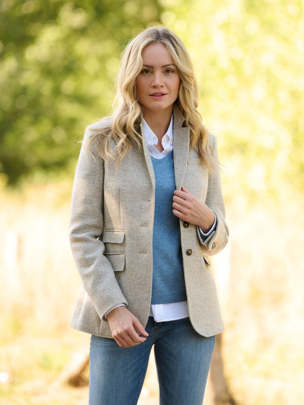 Harris_tweed_Dames_Jasje_Cream_524 Harris_tweed_Dames_Jasje_Cream_524