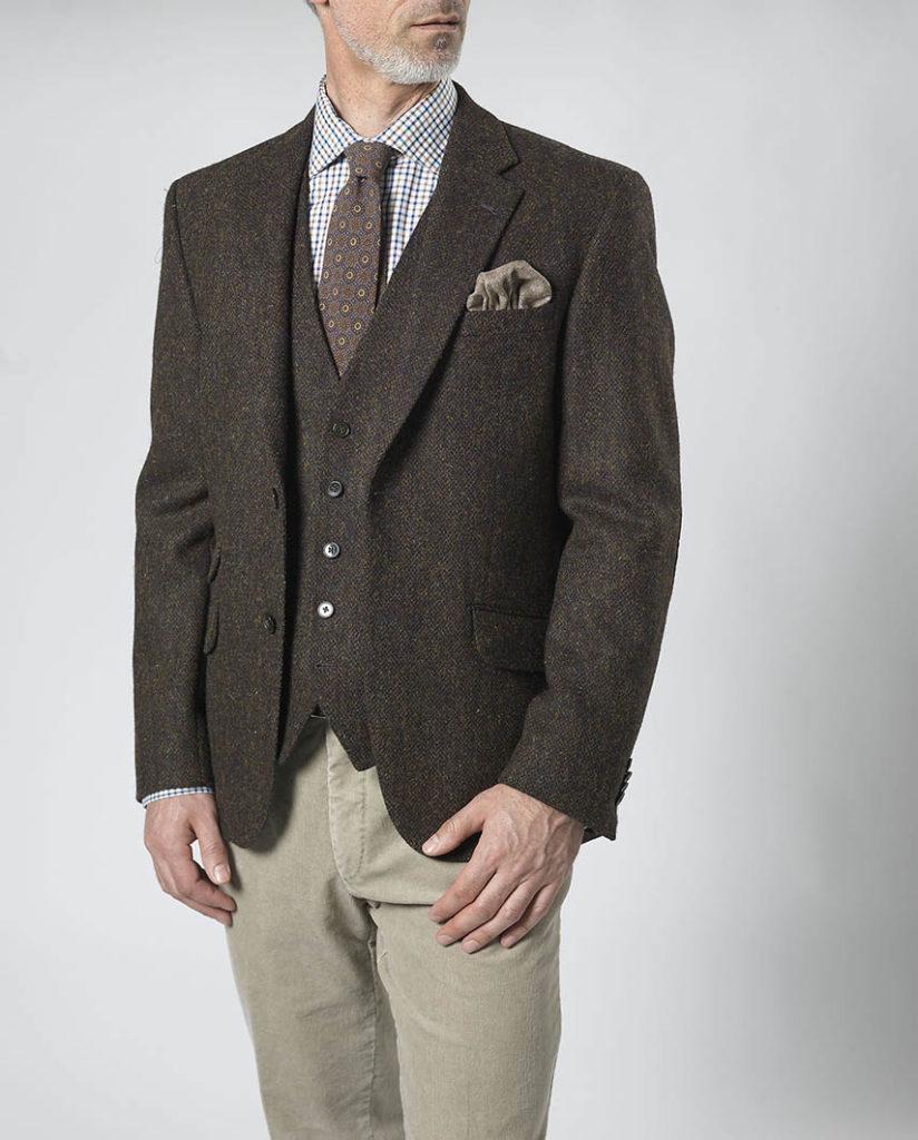 Harris Tweed Jacket London In Multicolor - Afbeelding 6