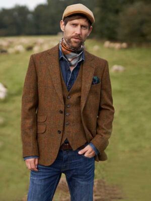Harris Tweed Jacket London In Country Classic