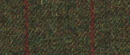 Harris Tweed Jacket London Green Overcheck - Afbeelding 4