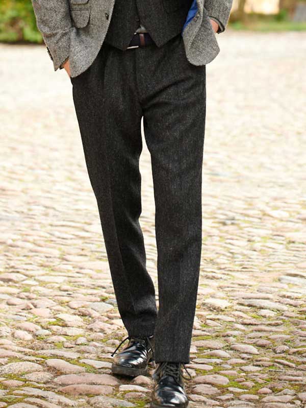 Harris_Tweed_Pantalon_antraciet_Herringbone Harris_Tweed_Pantalon_antraciet_Herringbone