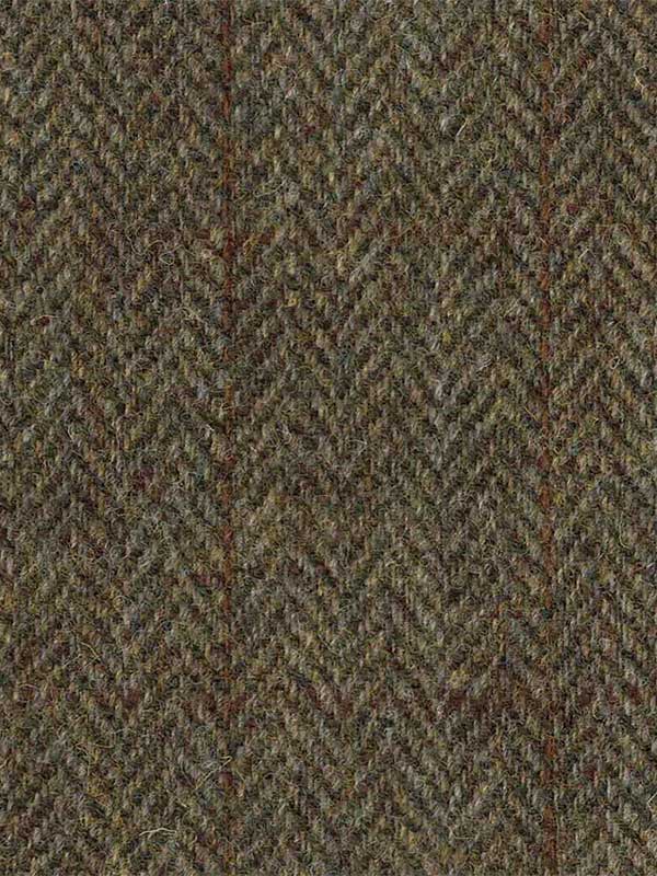 Harris Tweed Damesjas Bailey in Evergreen - Afbeelding 5