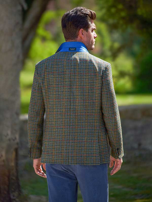 Harris Tweed Jacket London In Green Castle - Afbeelding 3