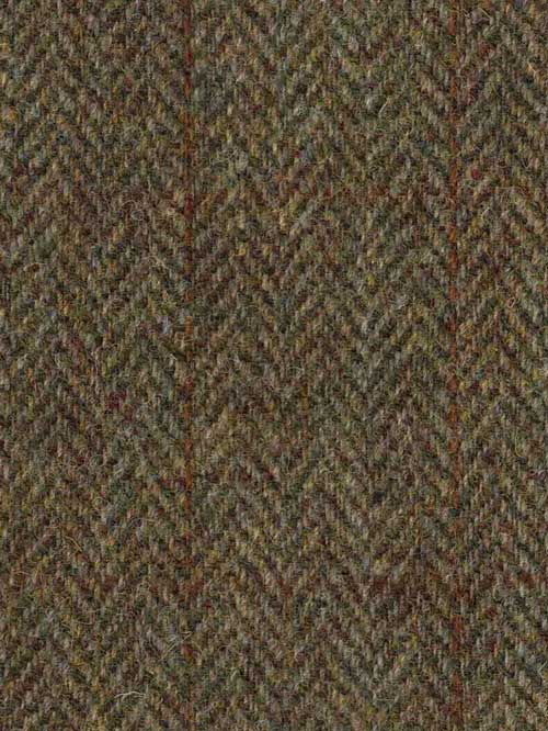 Harris Tweed Damesjas Kathy in Evergreen - Afbeelding 3