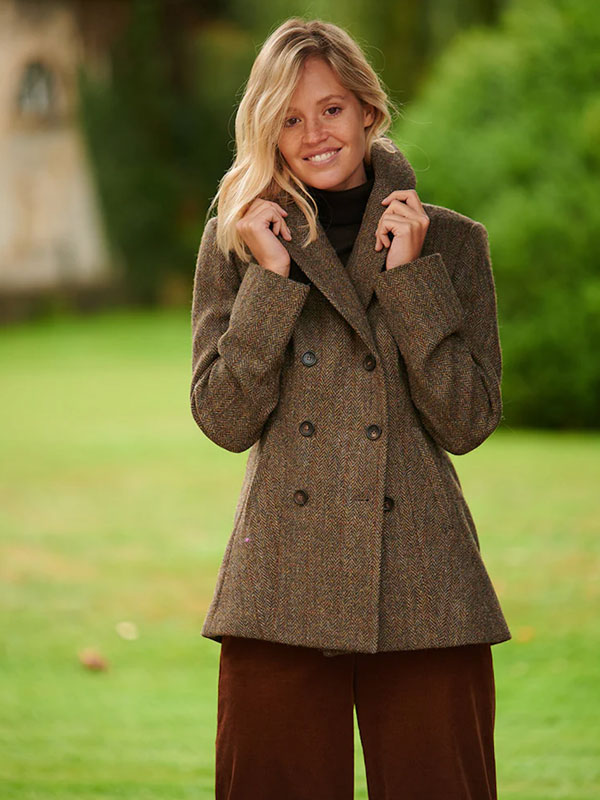 Wellington__Damesjas_Harris_Tweed_Evergreen Wellington__Damesjas_Harris_Tweed_Evergreen