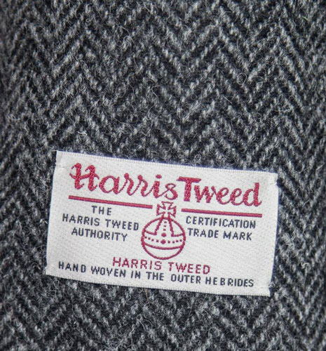Harris Tweed Colbert, Patrick Jacket - Charcoal - Afbeelding 4