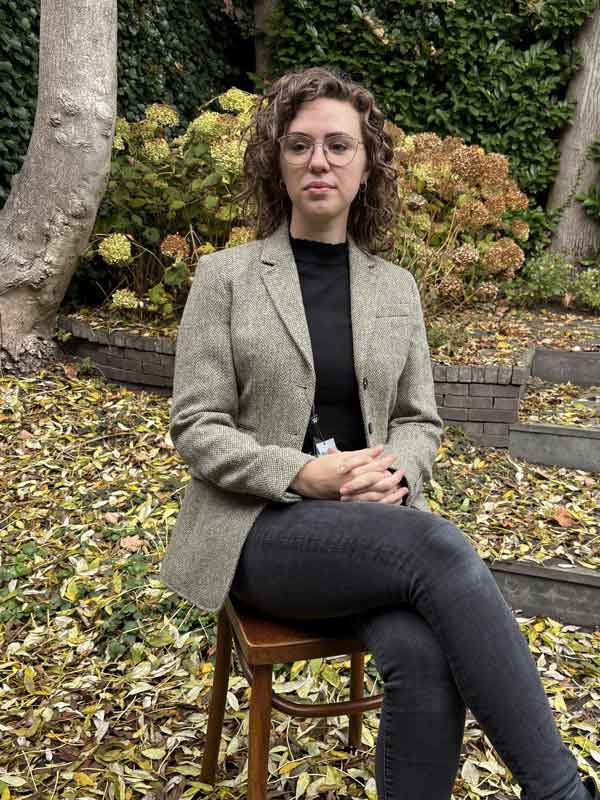 Harris Tweed Dames Jasje Carola In Multigreen - Afbeelding 5