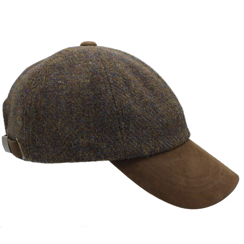 Harris_Tweed_Cap__Brown_Mix_1 Harris_Tweed_Cap__Brown_Mix_1