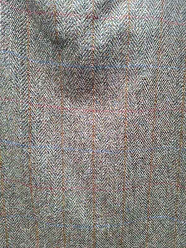 Harris Tweed Dames Rok In Light Green - Afbeelding 2