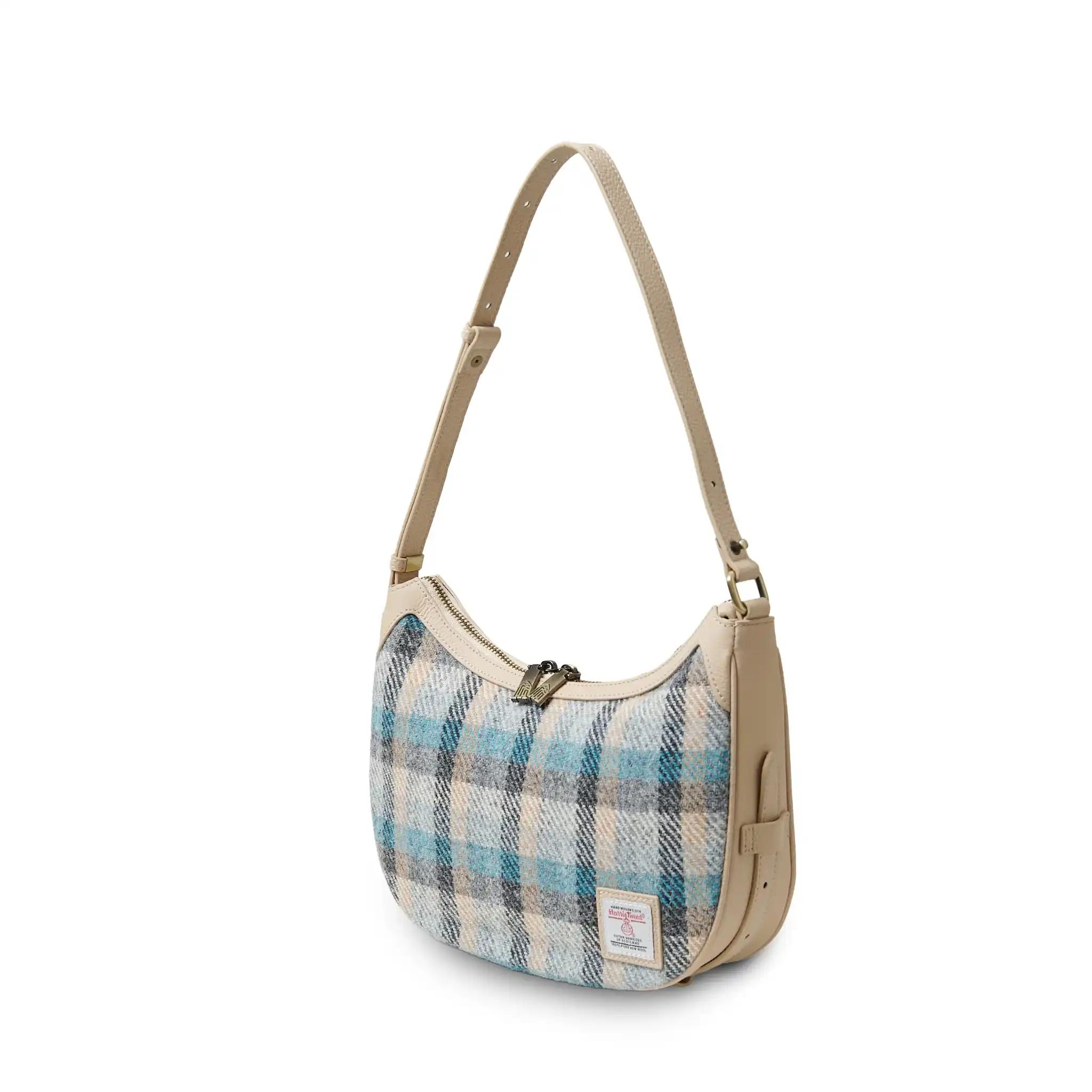 Harris Tweed Shoulder Bag, The Ellon, Islander, Islander Tartan - Afbeelding 2